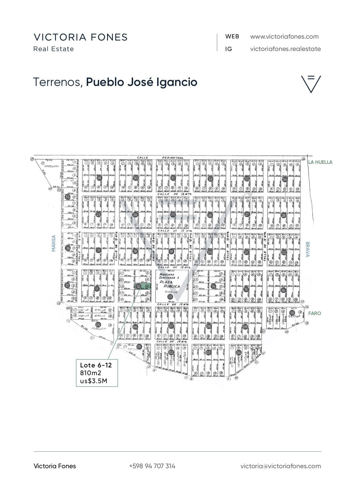 JI073 - Terreno - José Ignacio